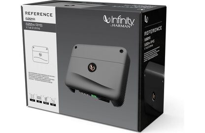 Infinity AMPRF6001AAM Reference 6001A Reference Series mono subwoofer amplifier — 600 watts RMS x 1 at 2 ohms