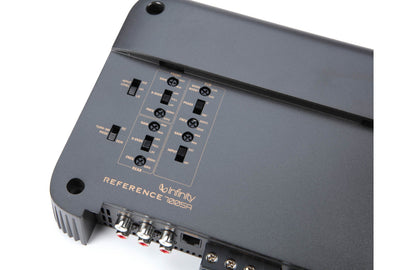 Infinity AMPRF7005AAM Reference 7005A Reference Series 5-channel car amplifier — 50 watts RMS x 4 at 4 ohms + 500 watts RMS x 1 at 2 ohms