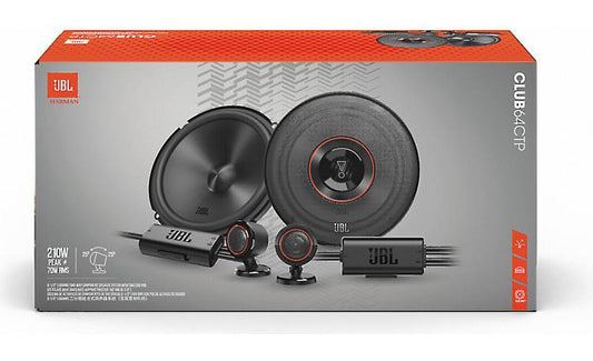 JBL Club 64CTP Club Series 6-1/2" component speaker system with tweeter pods