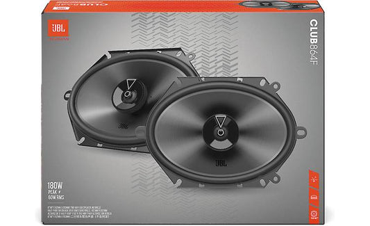 JBL Club 864F Club Series 6"x8" 2-way car speakers