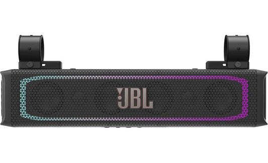 JBL Rallybar Powered 21" Bluetooth® 8-speaker sound bar with LED lighting