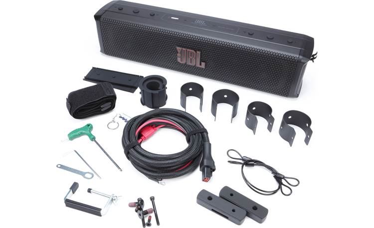 JBL Rallybar Powered 21" Bluetooth® 8-speaker sound bar with LED lighting