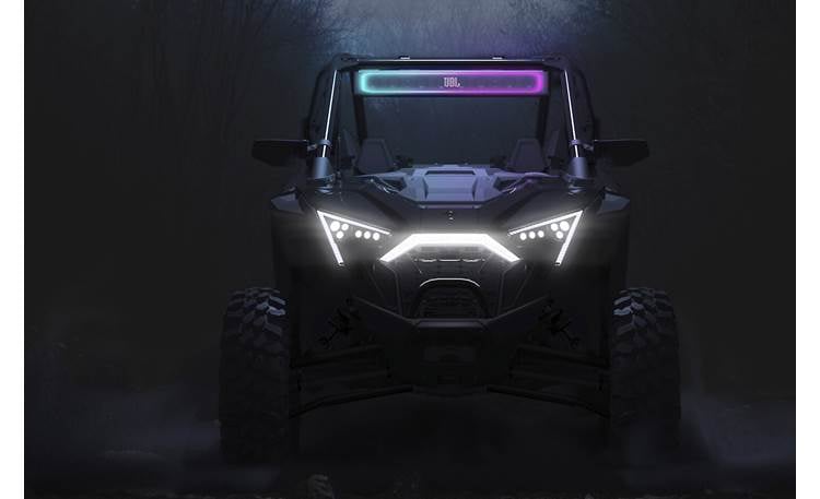 JBL Rallybar Powered 21" Bluetooth® 8-speaker sound bar with LED lighting