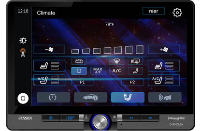 Jensen CAR140MW - 10.1" touchscreen, wired or wireless Apple CarPlay® and Android™ (no discs), SiriusXM satellite-ready