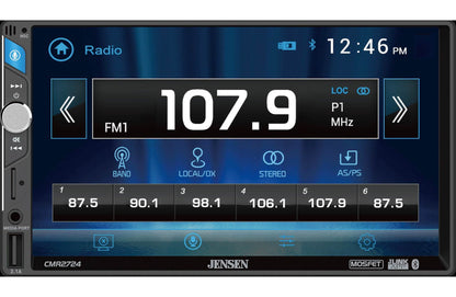 Jensen CMR2724 - 7" touchscreen, wired or wireless Apple CarPlay® and Android™ (no discs)