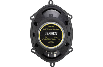 Jensen JS68T 6"x8" 3-way car speakers