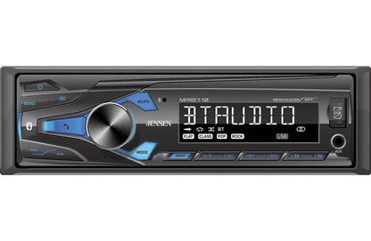 Jensen MPR2110 - Single-DIN, AM/FM, bluetooth head unit (no disc)