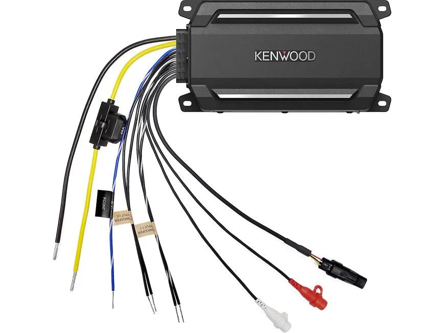 Kenwood KAC-M5001 Compact mono marine subwoofer amplifier — 300 watts RMS x 1 at 2 ohms