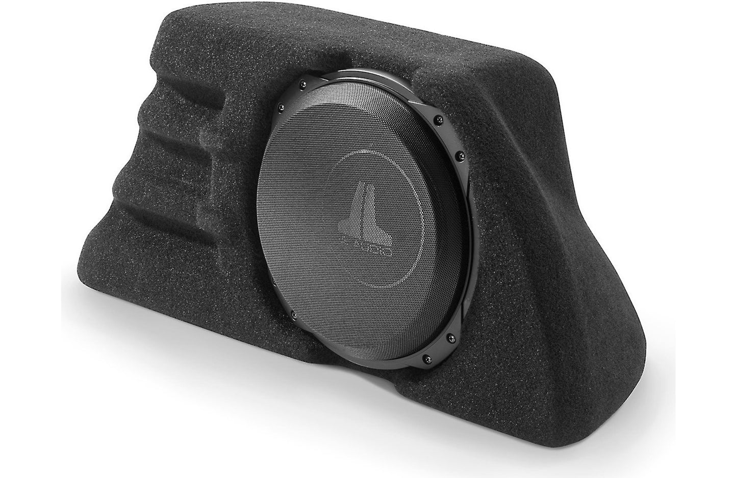 JL Audio SB-S-BRZFRS/10TW3 Stealthbox® Custom-fit fiberglass enclosure with 10" 10TW3-D4 subwoofer — fits 2013-up Subaru BRZ and Scion FR-S