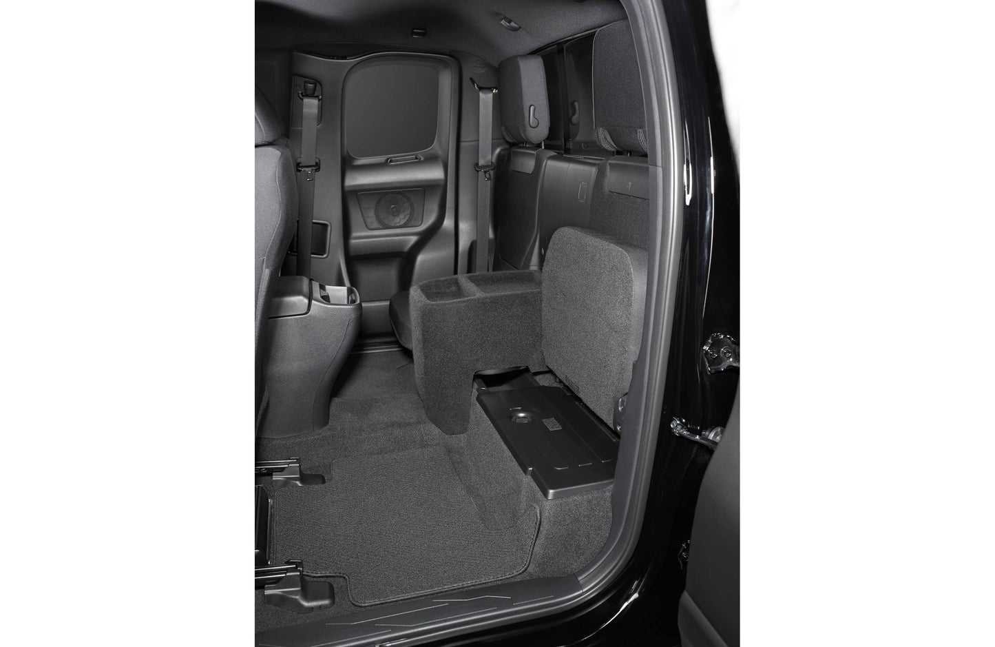 JL Audio SB-T-TACACG3/10TW3 Stealthbox® Custom-fit fiberglass enclosure with one 10TW3-D4 10" subwoofer — fits 2016-up Toyota Tacoma Access Cab