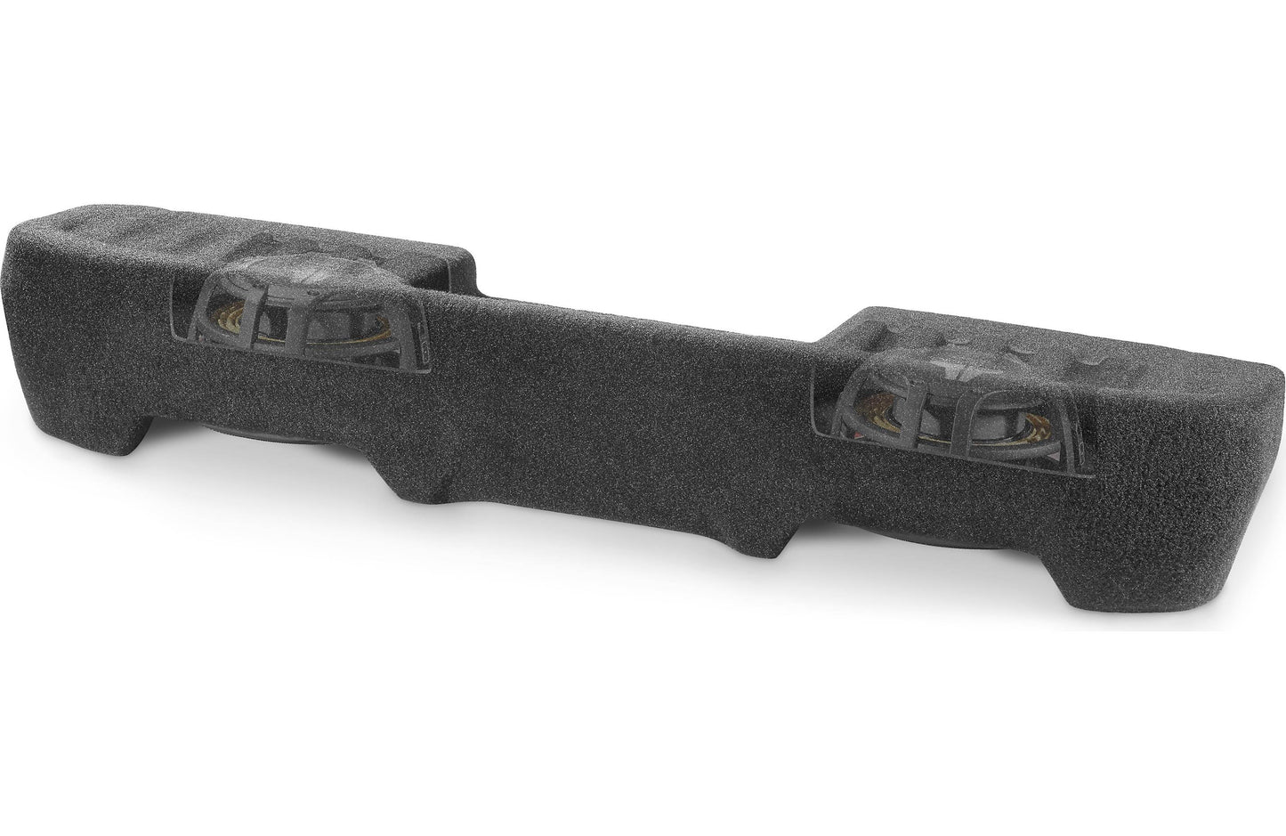 JL Audio SB-J-JTGLAD/10TW1 Stealthbox® Custom-fit fiberglass enclosure with two 10" 10TW1-4 subwoofers — fits select 2020-up Jeep Gladiator