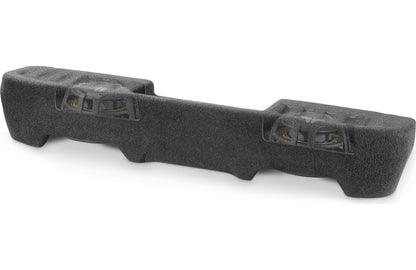 JL Audio SB-J-JTGLAD/10TW1 Stealthbox® Custom-fit fiberglass enclosure with two 10" 10TW1-4 subwoofers — fits select 2020-up Jeep Gladiator