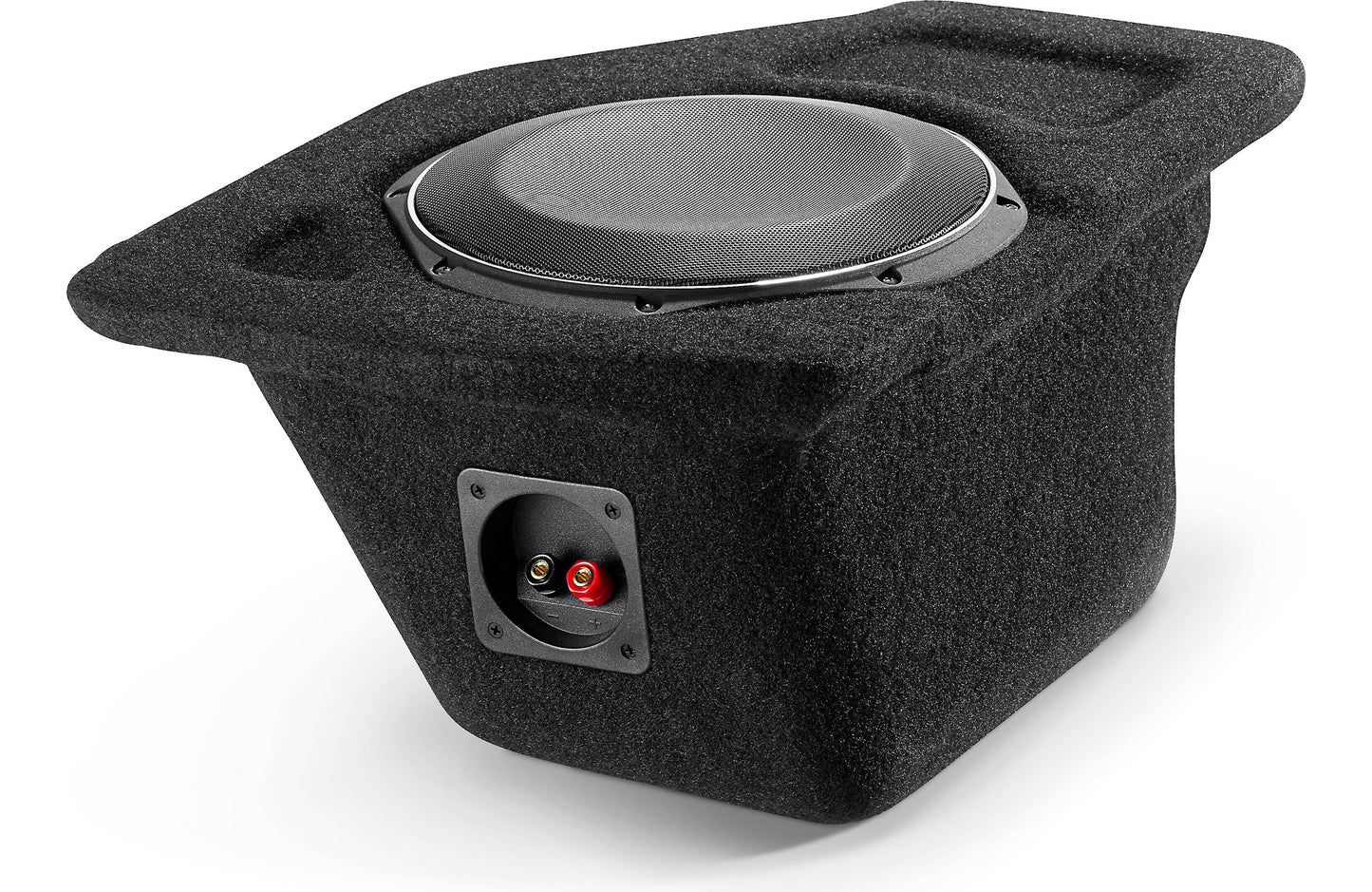 JL Audio SB-F-RNGSCG410TW1 Stealthbox® Custom-fit fiberglass enclosure with 10" 10TW1-2 subwoofer — fits 2019-up Ford Ranger SuperCrew trucks