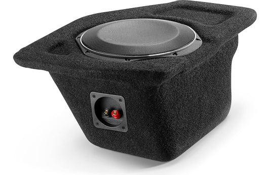 JL Audio SB-F-RNGSCG410TW1 Stealthbox® Custom-fit fiberglass enclosure with 10" 10TW1-2 subwoofer — fits 2019-up Ford Ranger SuperCrew trucks
