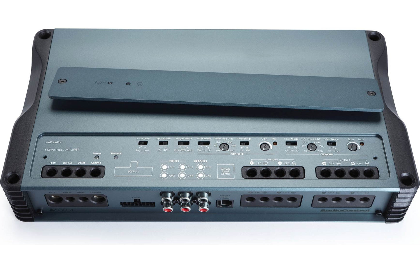 AudioControl A600.4 Altitude Series 4-channel car amplifier (100 watts RMS x 4)