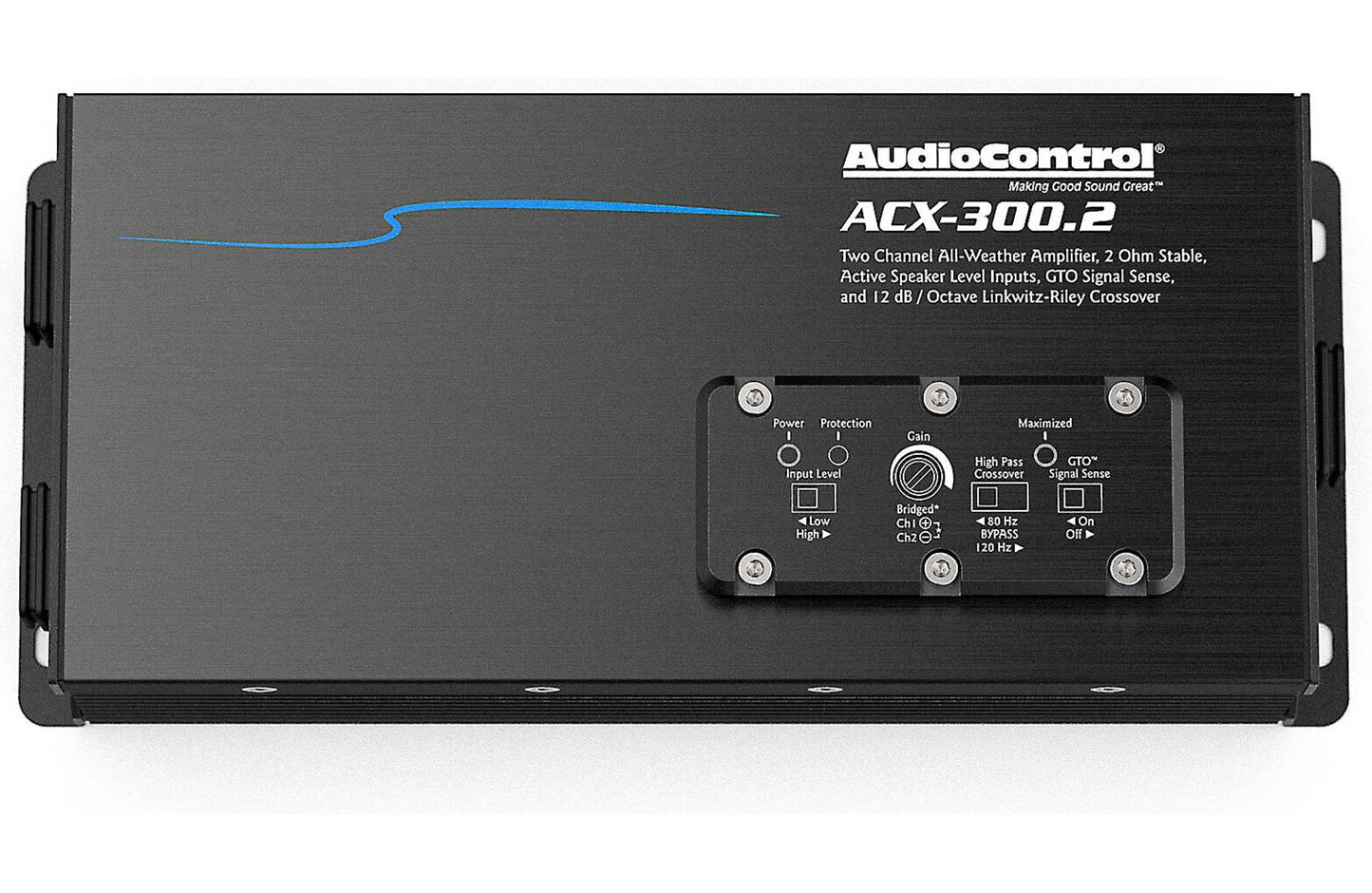 AudioControl ACX-300.2 2-channel powersports/marine amplifier (75 watts RMS x 2)