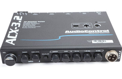 AudioControl ACX-3.2 All-weather stereo EQ and crossover w/paging microphone