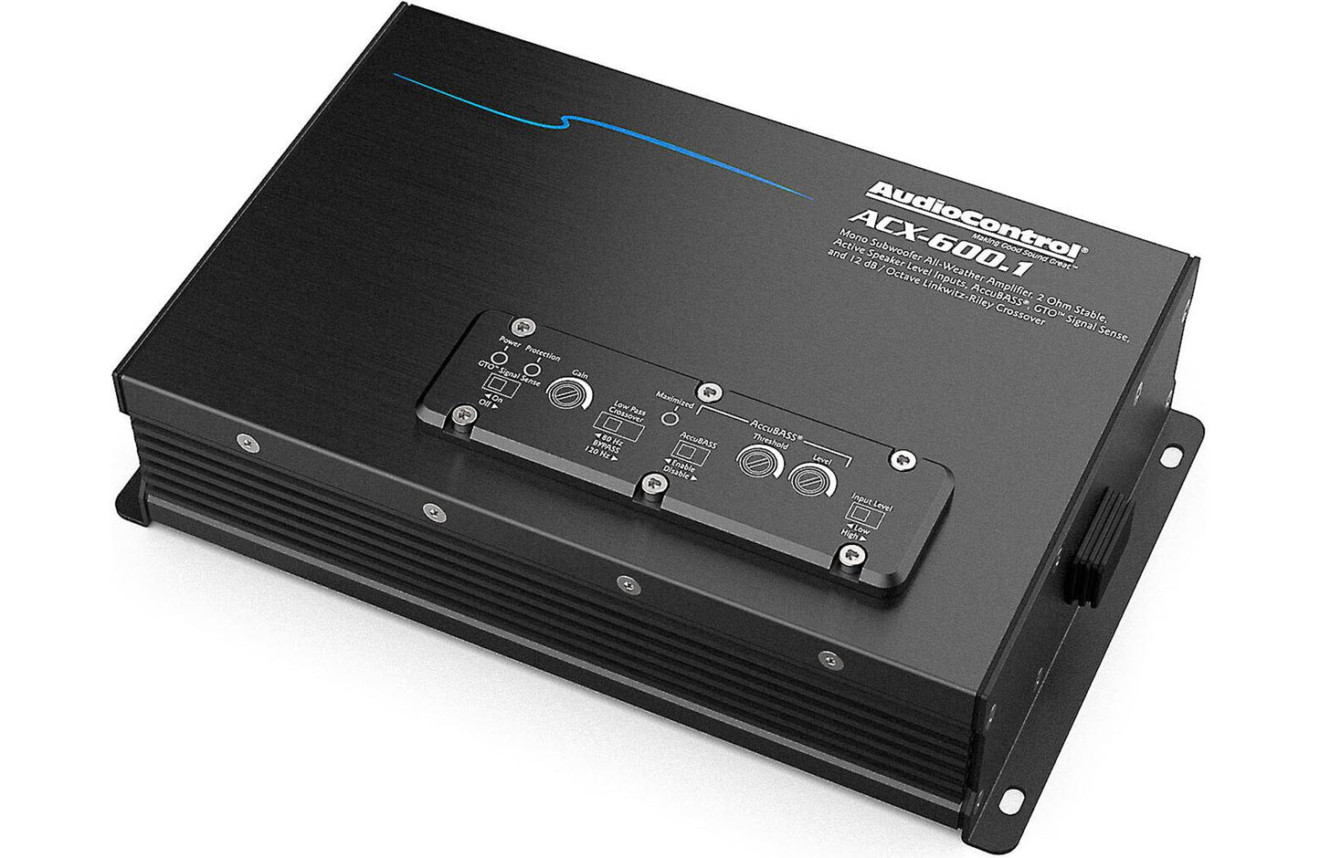 AudioControl ACX-600.1 Mono powersports/marine amplifier (600 watts RMS x 1 at 2 ohms)
