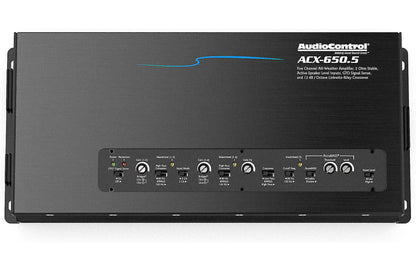 AudioControl ACX-650.5 5-channel powersports/marine amplifier (50 watts RMS x 4 at 4 ohms + 350 watts RMS x 1 at 2 ohms)