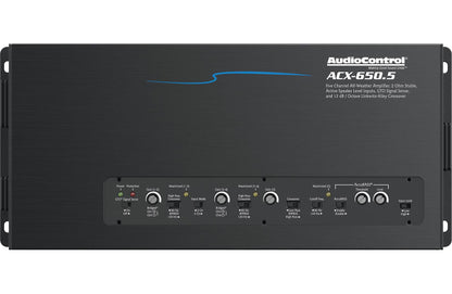 AudioControl ACX-650.5 5-channel powersports/marine amplifier (50 watts RMS x 4 at 4 ohms + 350 watts RMS x 1 at 2 ohms)