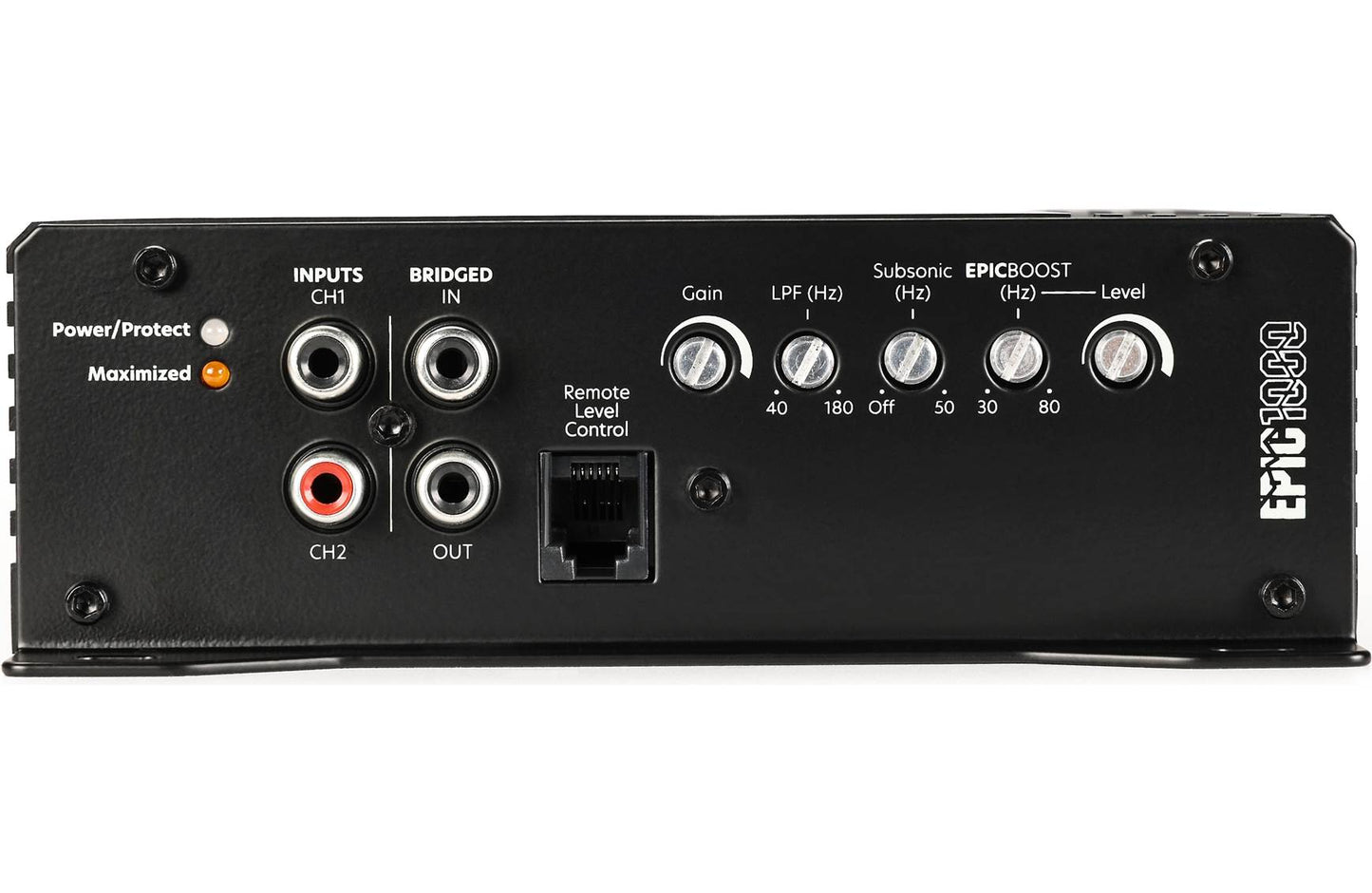 AudioControl EPIC1000 EPIC Series mono subwoofer amplifier (1000 watts RMS x 1 at 1 ohm)