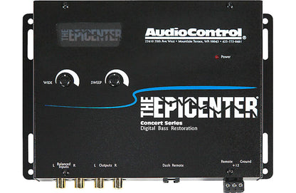 AudioControl The Epicenter® Bass restoration processor (black)