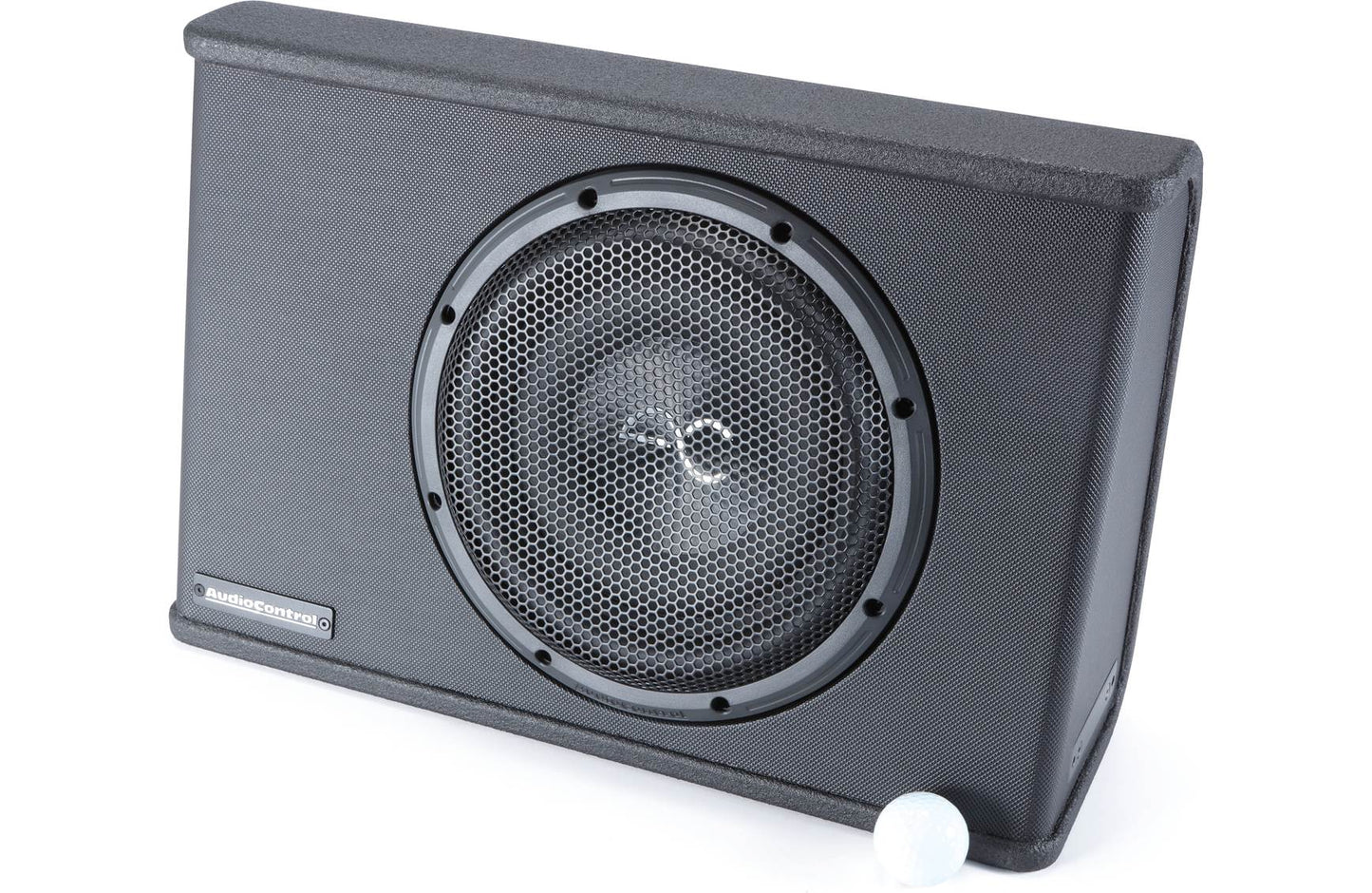 AudioControl SPC-W10 Space™ Series wedge-style enclosure w/10" 2ohm shallow-mount subwoofer