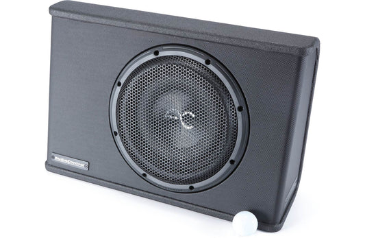 AudioControl SPC-W10 Space™ Series wedge-style enclosure w/10" 2ohm shallow-mount subwoofer