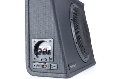 AudioControl SPC-W10 Space™ Series wedge-style enclosure w/10" 2ohm shallow-mount subwoofer