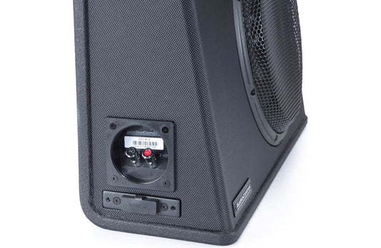 AudioControl SPC-W12 Space™ Series wedge-style enclosure w/12" 2ohm shallow-mount subwoofer