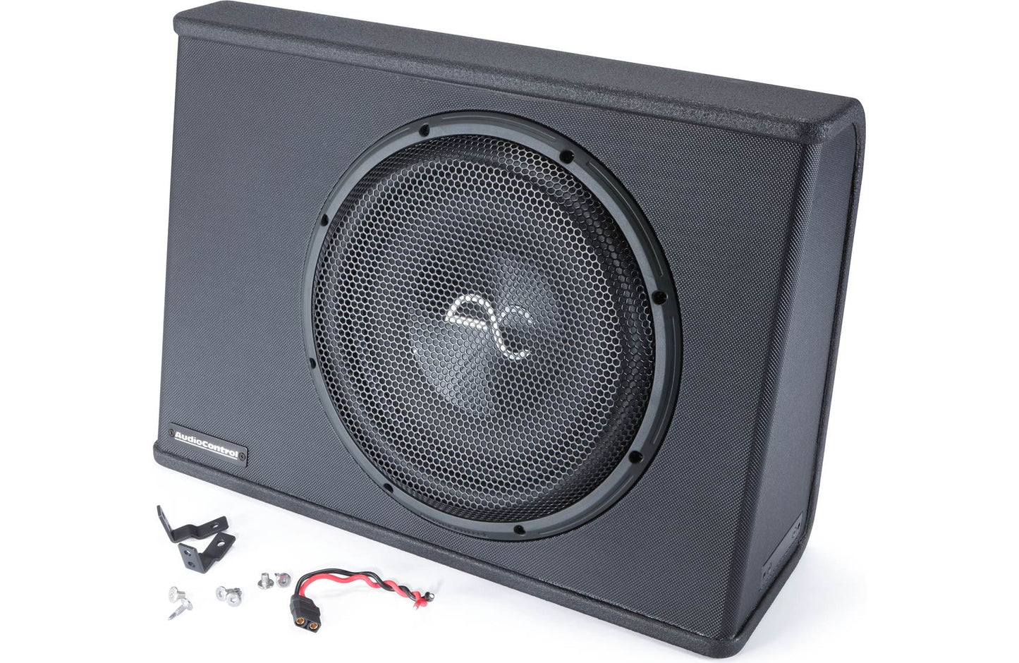 AudioControl SPC-W12 Space™ Series wedge-style enclosure w/12" 2ohm shallow-mount subwoofer