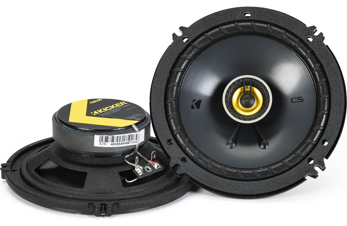 Kicker 46CSC654 CS Series 6-1/2" 2-way car speakers