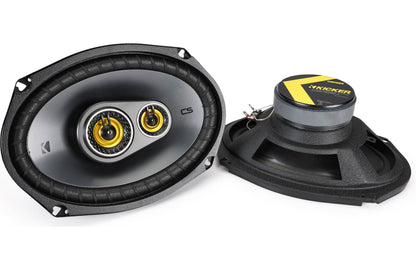 Kicker 46CSC6934 CS Series 6"x9" 3-way car speakers