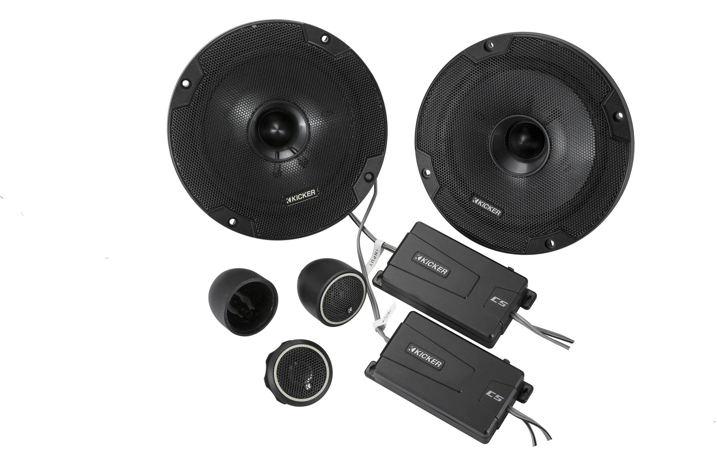 Kicker 46CSS654 CS Series 6-1/2" component speaker system