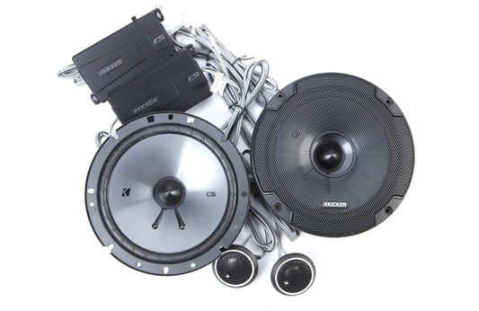 Kicker 46CSS674 CS Series 6-3/4" component speaker system