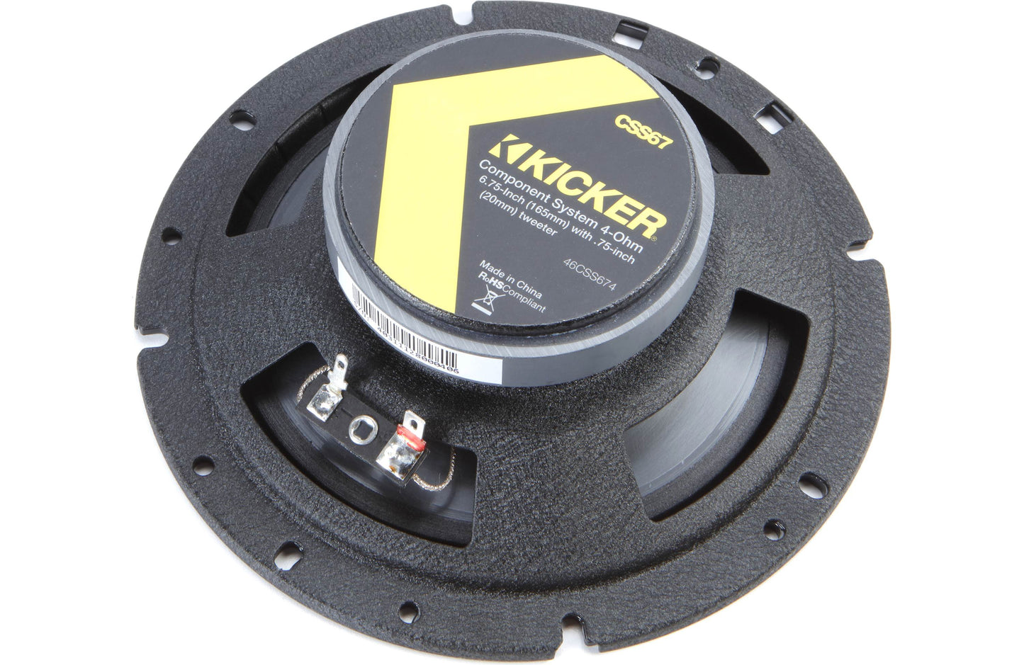 Kicker 46CSS674 CS Series 6-3/4" component speaker system