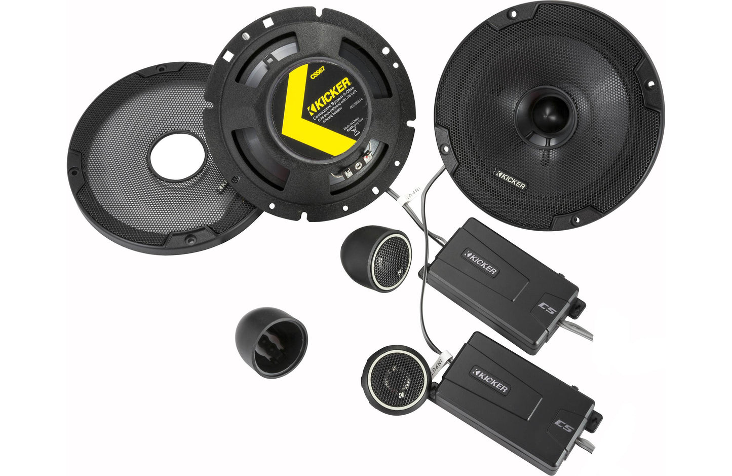 Kicker 46CSS674 CS Series 6-3/4" component speaker system