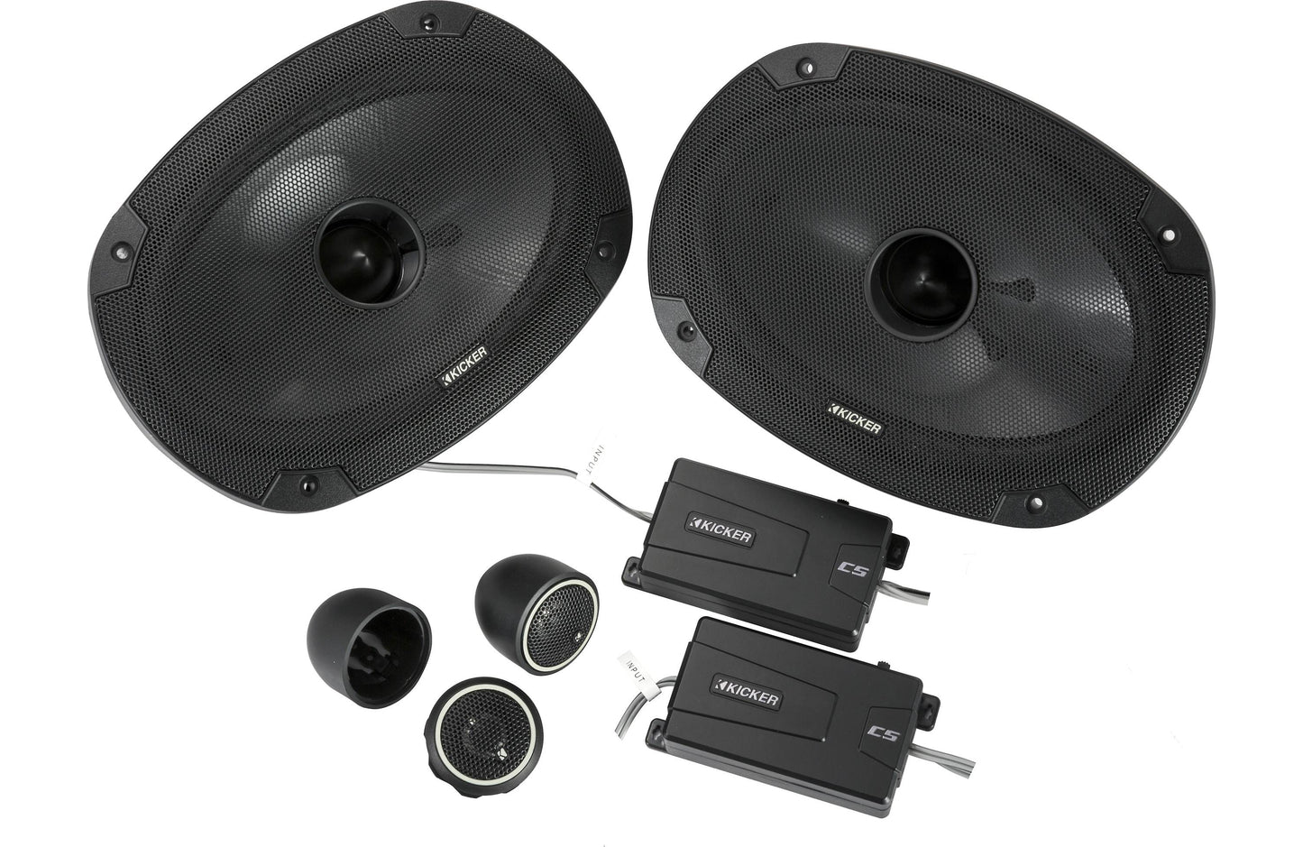 Kicker 46CSS694 CS Series 6"x9" component speaker system