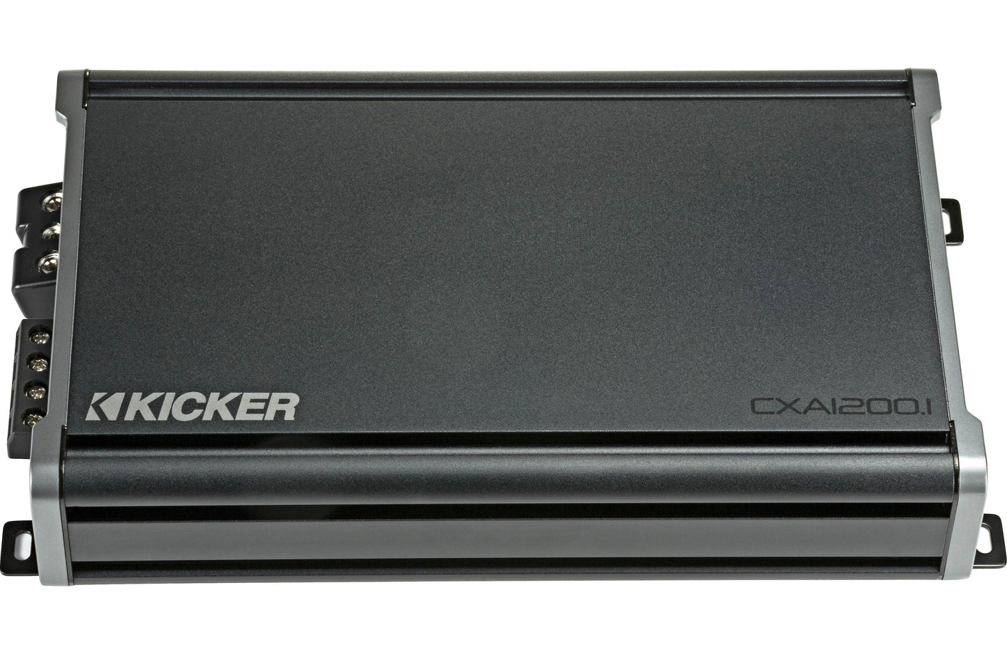 Kicker 46CXA1200.1 CX Series mono subwoofer amplifier — 1,200 watts RMS x 1 at 2 ohms