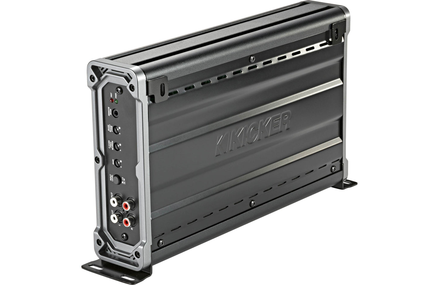 Kicker 46CXA1200.1 CX Series mono subwoofer amplifier — 1,200 watts RMS x 1 at 2 ohms