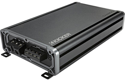 Kicker 46CXA1200.1 CX Series mono subwoofer amplifier — 1,200 watts RMS x 1 at 2 ohms