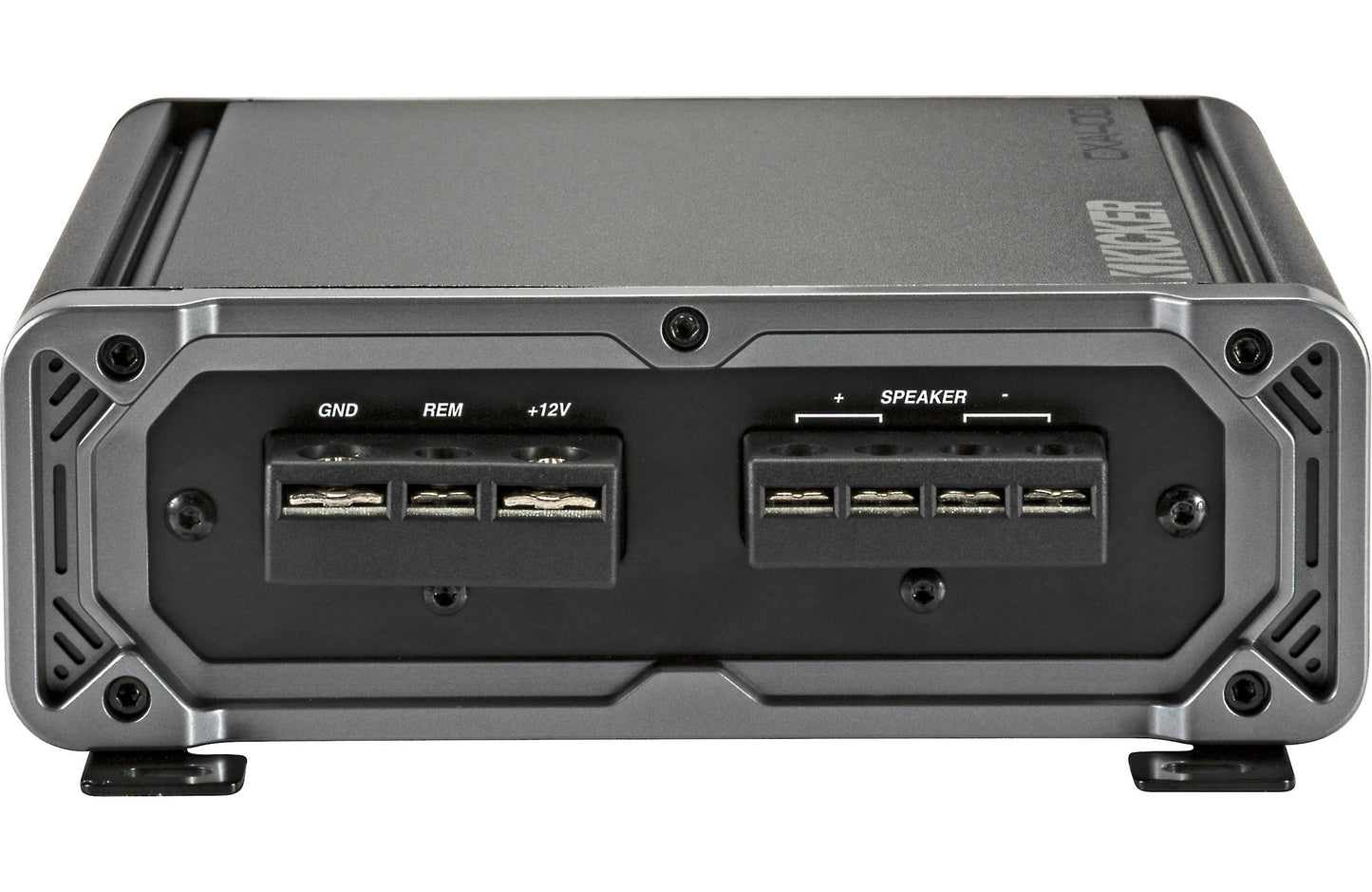 Kicker 46CXA400.1 CX Series mono subwoofer amplifier — 400 watts RMS x 1 at 1 ohm