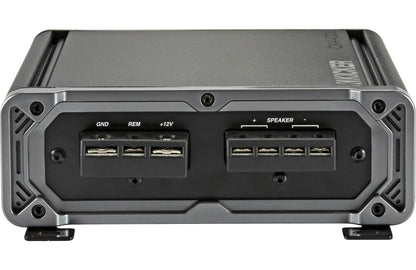 Kicker 46CXA400.1 CX Series mono subwoofer amplifier — 400 watts RMS x 1 at 1 ohm