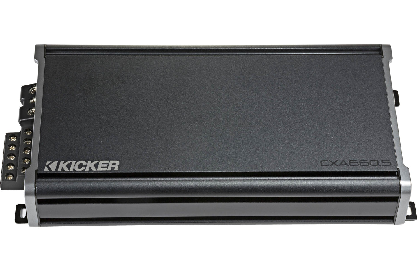 Kicker 46CXA660.5 CX Series 5-channel car amplifier — 65 watts RMS x 4 at 4 ohms + 300 watts RMS x 1 at 2 ohms