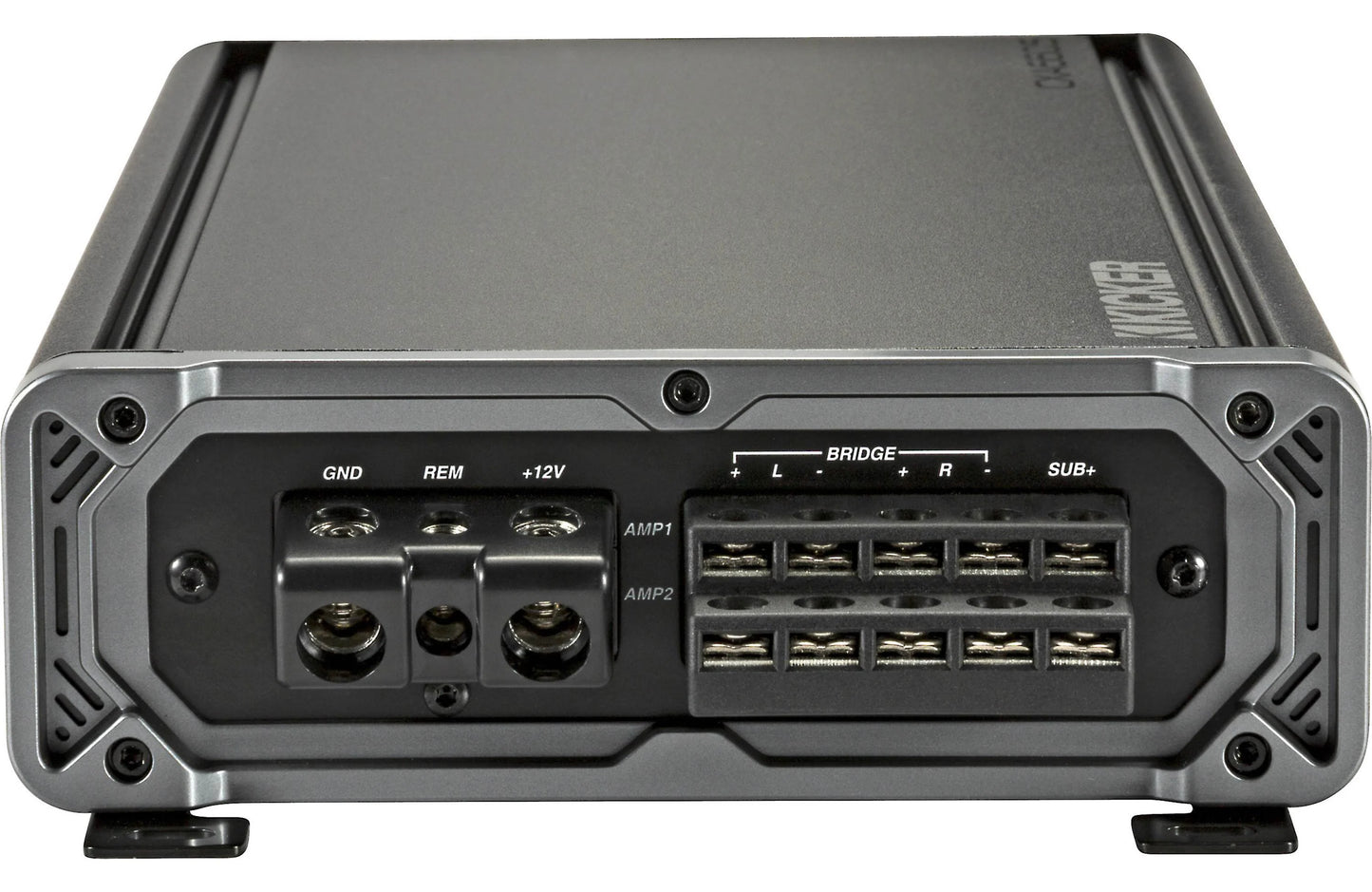 Kicker 46CXA660.5 CX Series 5-channel car amplifier — 65 watts RMS x 4 at 4 ohms + 300 watts RMS x 1 at 2 ohms