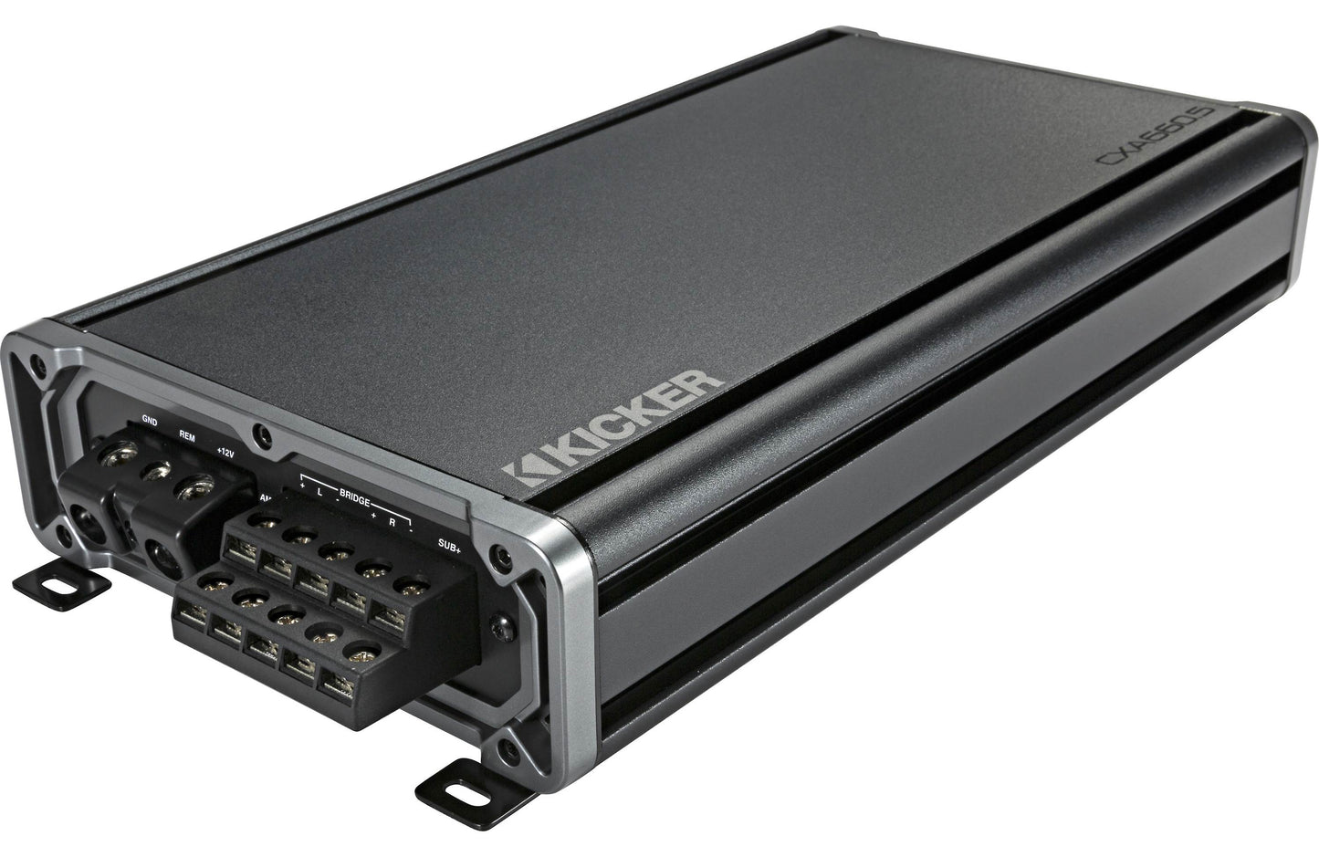 Kicker 46CXA660.5 CX Series 5-channel car amplifier — 65 watts RMS x 4 at 4 ohms + 300 watts RMS x 1 at 2 ohms