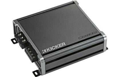 Kicker 46CXA800.1 CX Series mono subwoofer amplifier — 800 watts RMS x 1 at 1 ohm