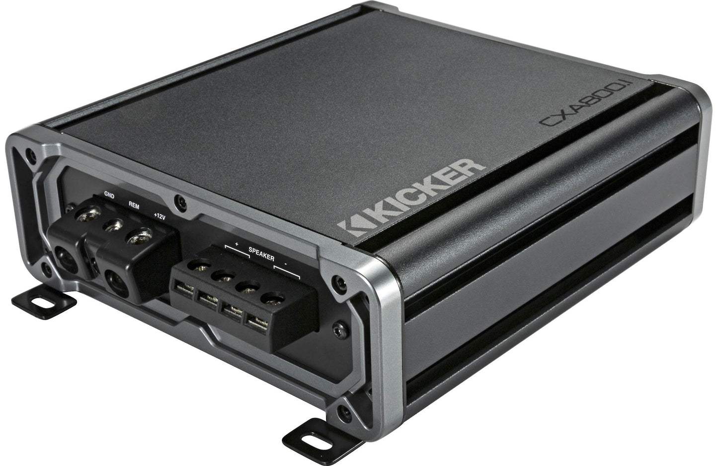 Kicker 46CXA800.1 CX Series mono subwoofer amplifier — 800 watts RMS x 1 at 1 ohm
