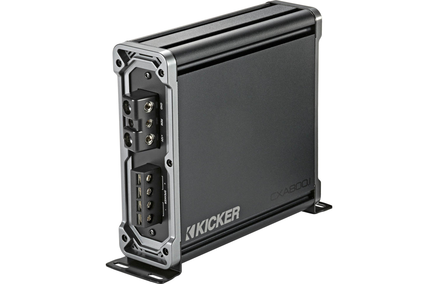 Kicker 46CXA800.1 CX Series mono subwoofer amplifier — 800 watts RMS x 1 at 1 ohm