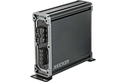 Kicker 46CXA800.1 CX Series mono subwoofer amplifier — 800 watts RMS x 1 at 1 ohm
